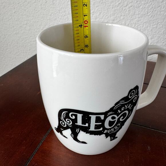 Zodiac Leo Threshold Coffee or Tea Mug Loyal Bossy Lion - Picture 6 of 8